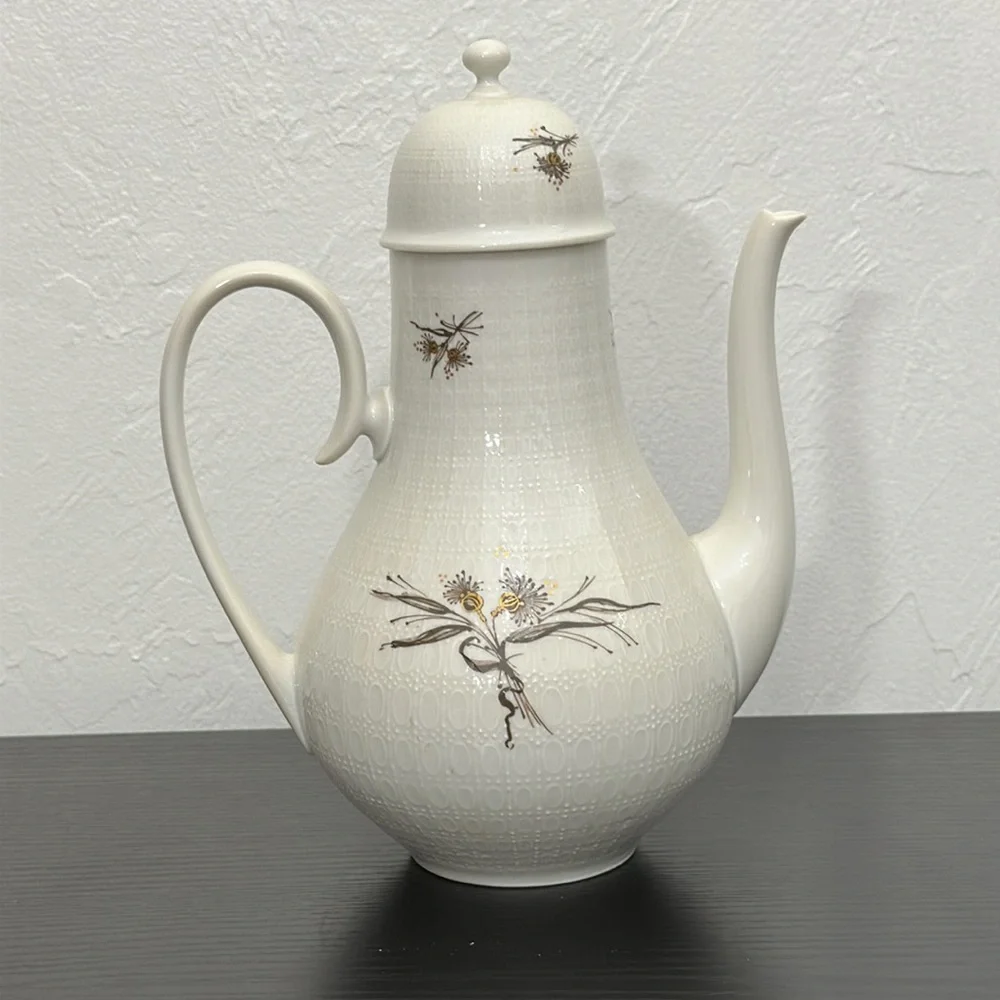 ❤️ 1960's Basquette Rosenthal Romanze Signed Bjern Wiinblad Coffee Pot